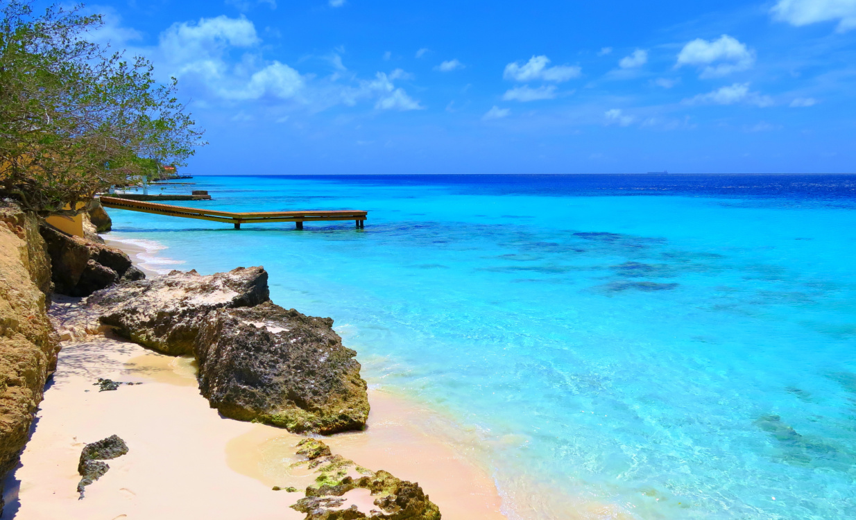 Bonaire νησί παραλία