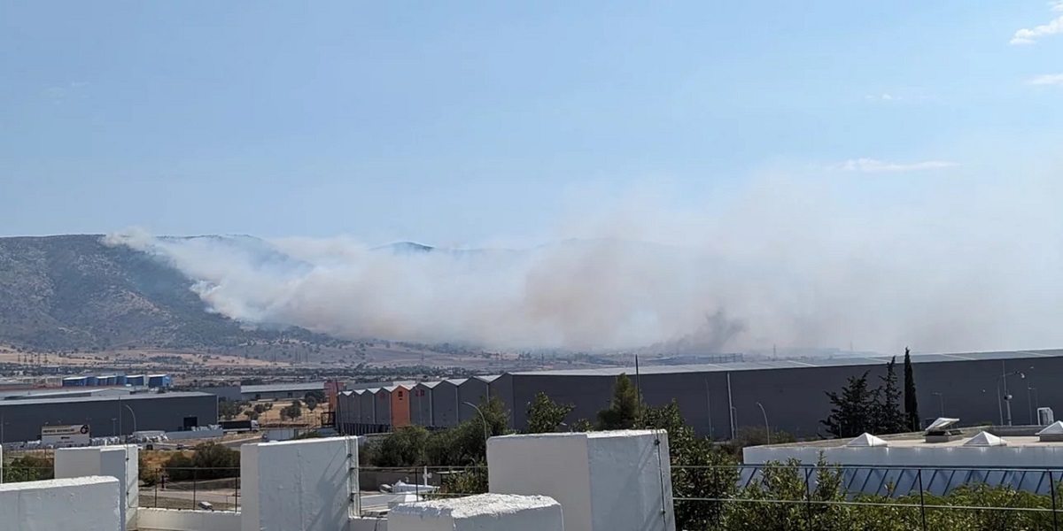 Αναζωπύρωση της φωτιάς στον Ασπρόπυργο – Μήνυμα 112 για εκκένωση της περιοχής Σοφό