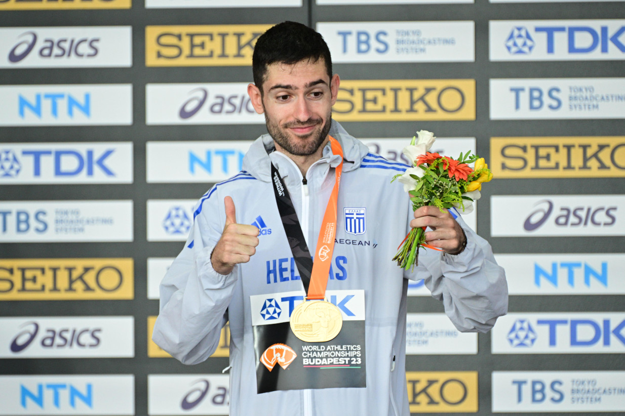Μίλτος Τεντόγλου: Kορυφαίος αθλητής των Βαλκανίων για το 2023