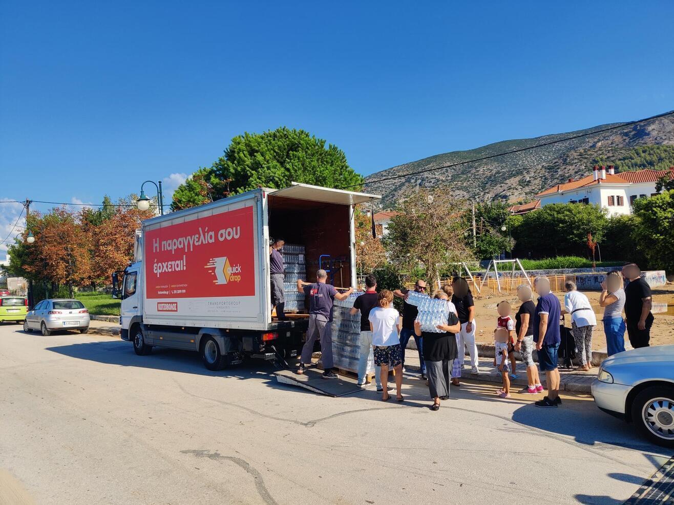 Η Κωτσόβολος δίπλα στους πληγέντες της Θεσσαλίας