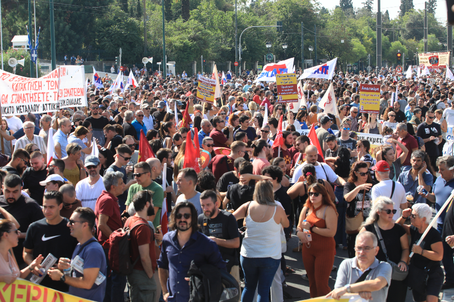 απεργία, Αθήνα, εργασιακό νομοσχέδιο