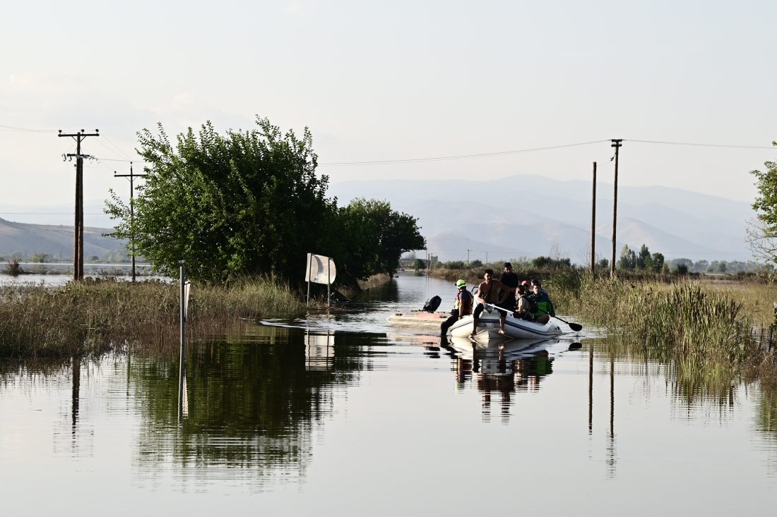 Θεσσαλία: Φόβοι για νέο πλημμυρικό φαινόμενο