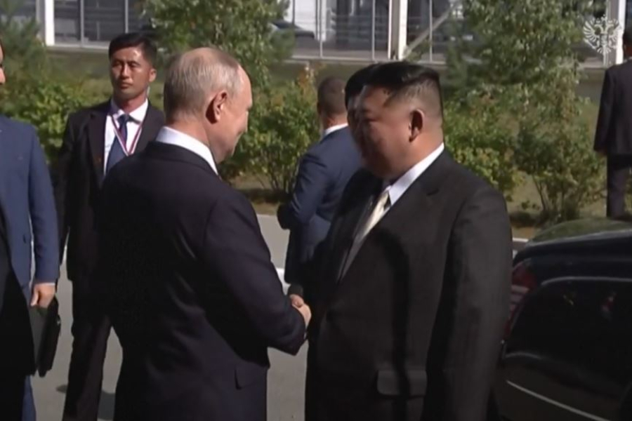 Ο πλανήτης τρέμει: Κιμ Γιονγκ Ουν και Πούτιν συζητούν το ενδεχόμενο στρατιωτικής συνεργασίας