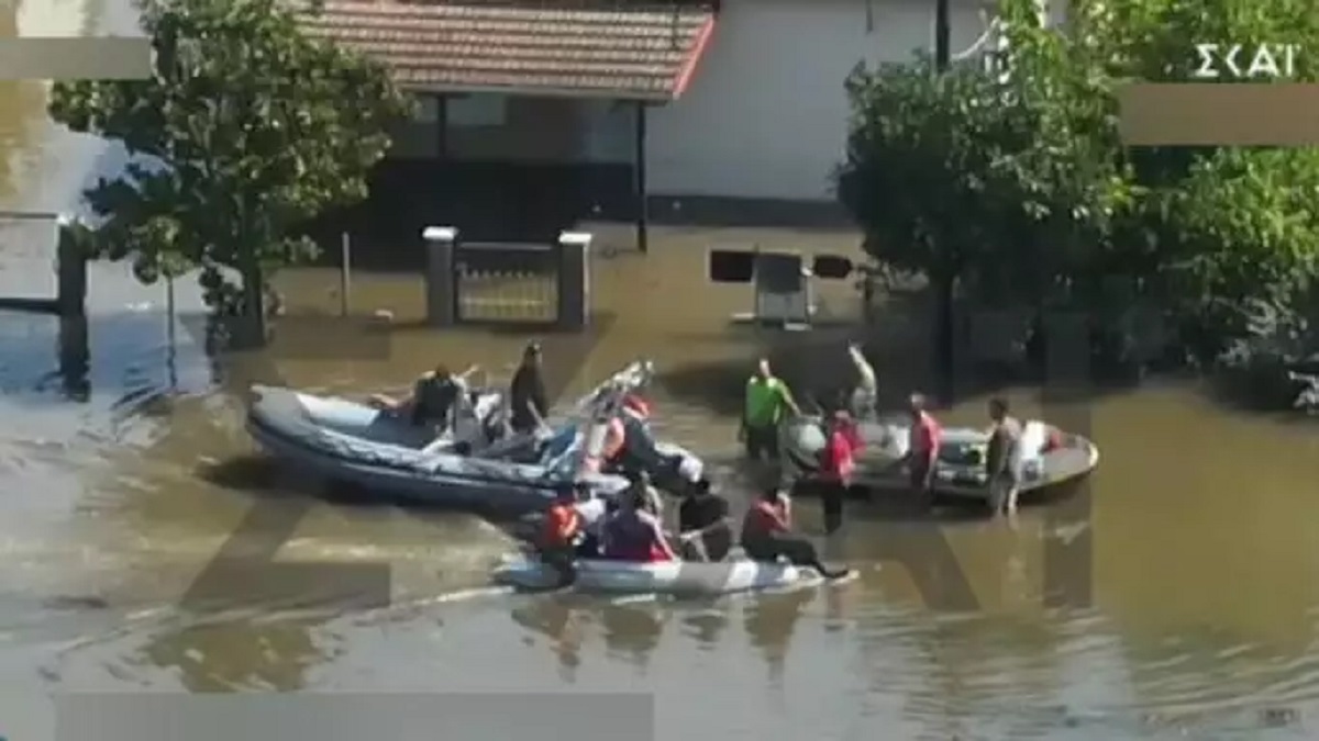 NBC κακοκαιρία στην Ελλάδα, φράγμα Καλέντζη