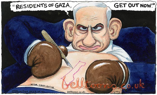 Η Guardian απέλυσε σκιτσογράφο της μετά από 40 χρόνια για αντισημιτικό καρτούν που αφορά τον Νετανιάχου