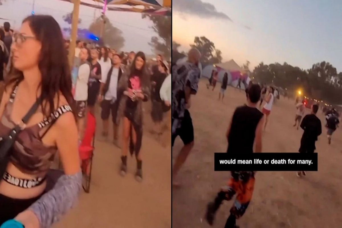 Συγκλονιστικό βίντεο από το μουσικό φεστιβάλ στο Ισραήλ – Καρέ-καρέ οι εφιαλτικές στιγμές που έζησαν χιλιάδες νέοι