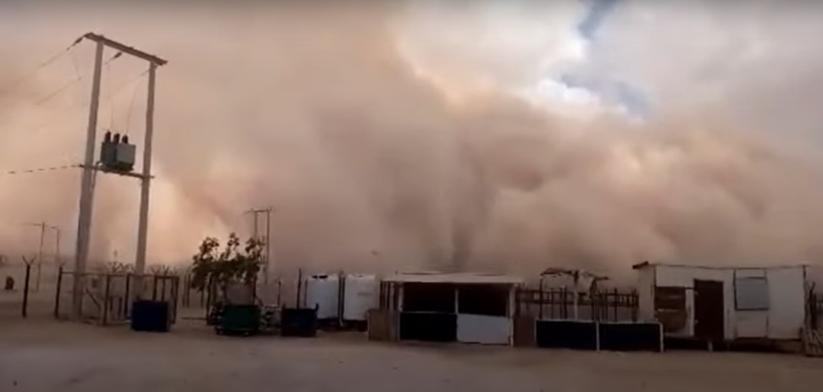 Ιορδανία: Αμμοθύελλα κάλυψε την περιοχή Αζράκ