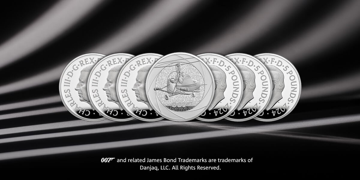 Βασιλικό Νομισματοκοπείο Μεγάλης Βρετανίας: Παρουσίασε συλλεκτικά νομίσματα για τα 60 χρόνια του Τζέιμς Μποντ