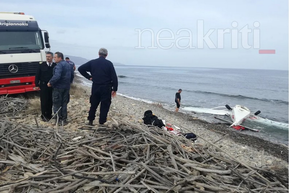 Κρήτη: «Σπιράλ θανάτου» οδήγησε στη συντριβή του μονοκινητήριου στο Μάλεμε