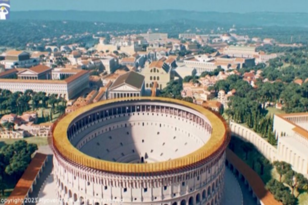 Ταξίδι στον χρόνο: Εικονική πτήση δίνει μια γεύση από τη ζωή στην αρχαία Ρώμη (Vid)