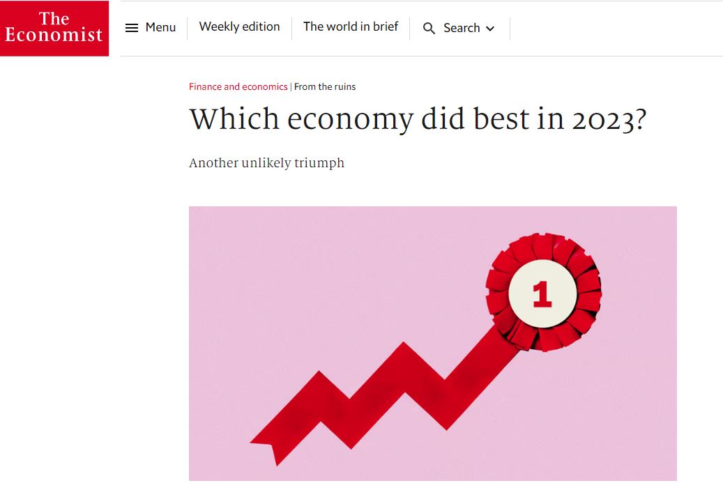 Economist, ελληνική οικονομία