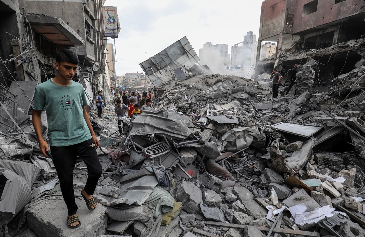 Έντονος διάλογος Μπάιντεν – Νετανιάχου για τους βομβαρδισμούς στη Γάζα