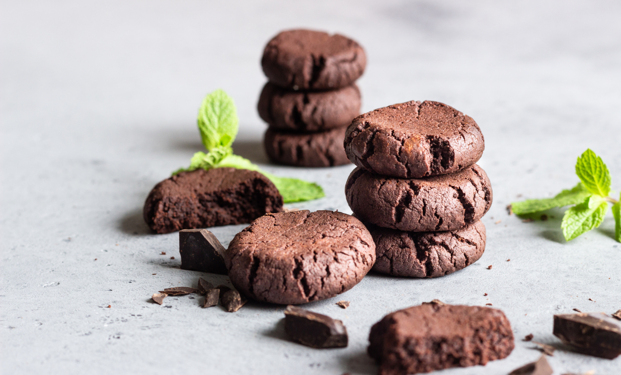 brookies γλυκό σνακ