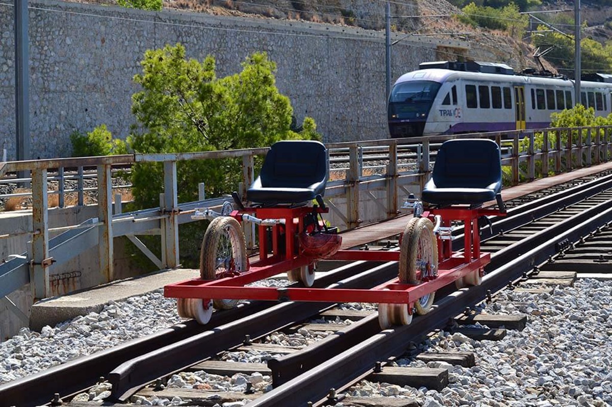 Railbiking in Greece: Το νέο χόμπι για τους τολμηρούς